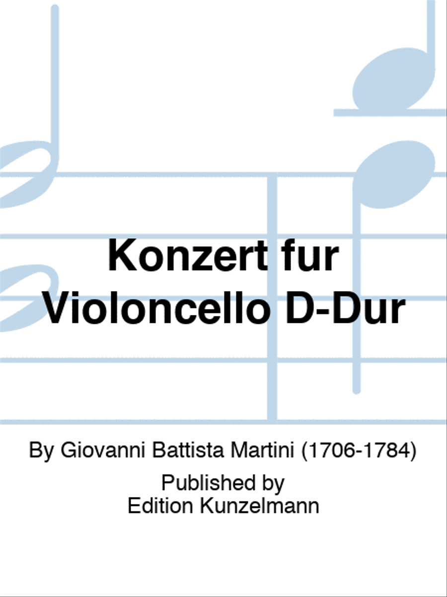 Concerto for cello in D major Double Bass scores gallery preview page 1