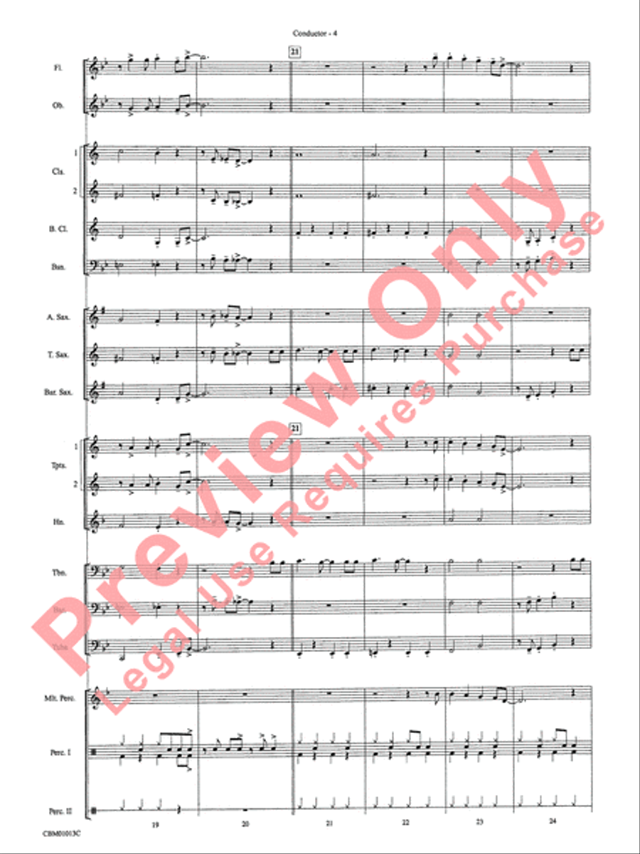 Jingle Bell Rock Concert Band scores gallery preview page 6