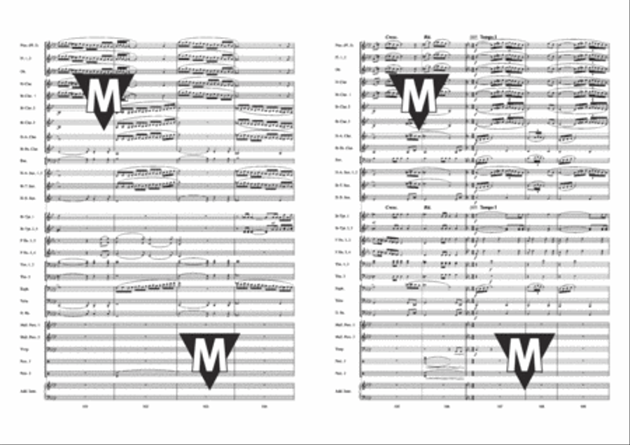 Around the World in 80 Days Concert Band scores gallery preview page 11