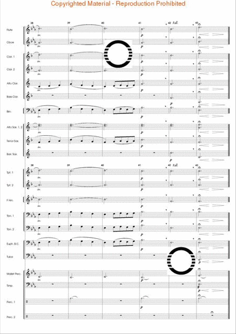 Peer Gynt Suite No. 1 Concert Band scores gallery preview page 9