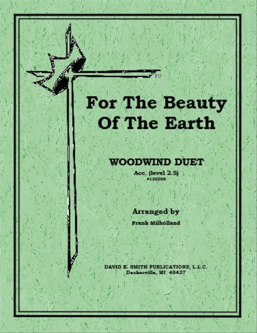 For The Beauty Of The Earth Woodwind Duet scores gallery preview page 1