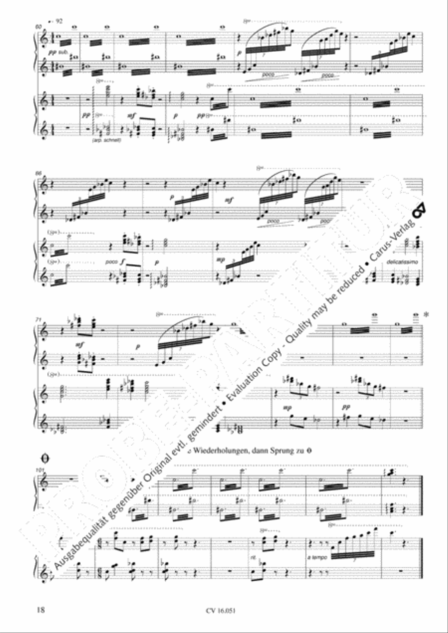 Dances and movements Clarinet scores gallery preview page 21