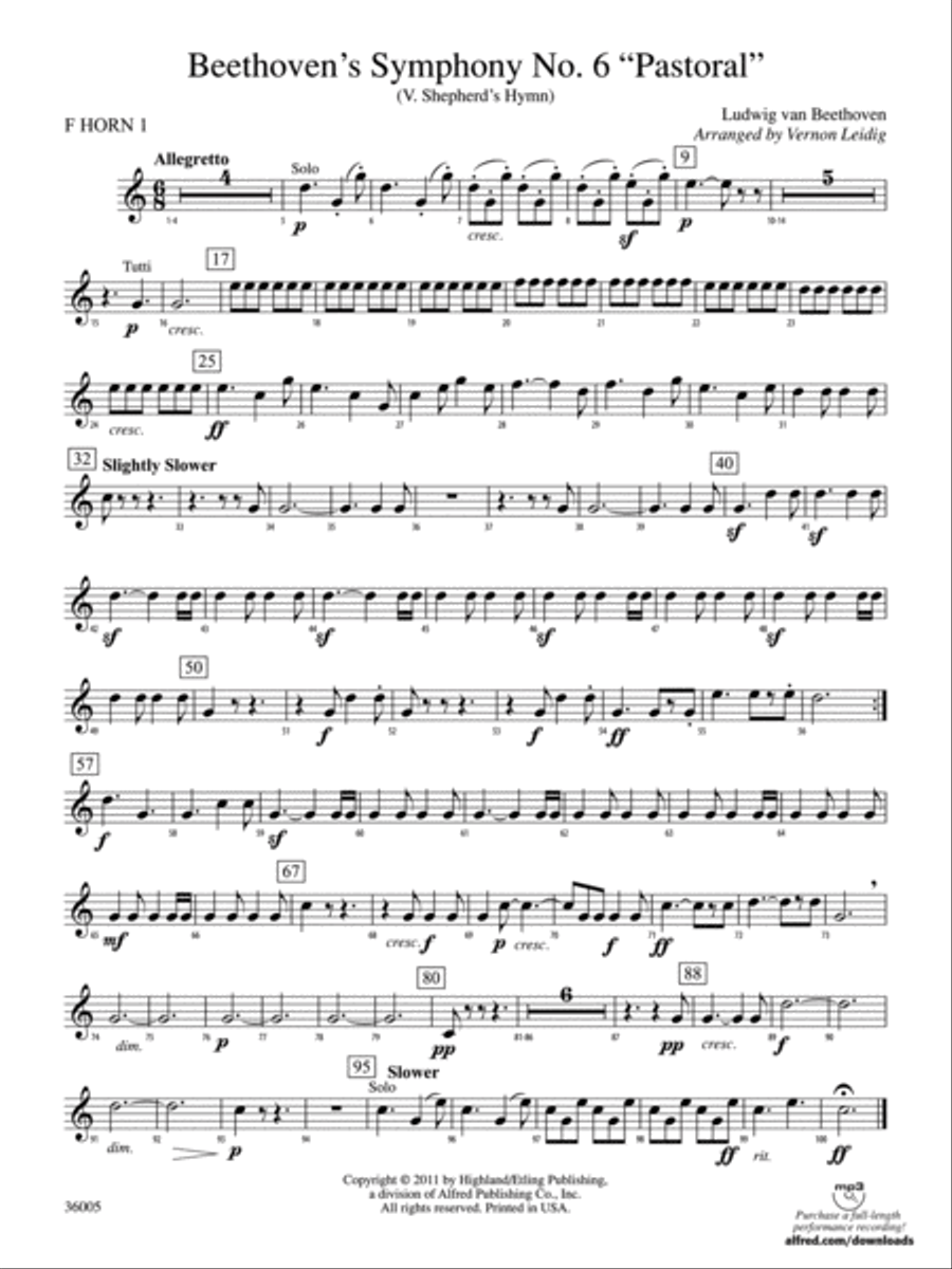 Beethoven's Symphony No. 6 
