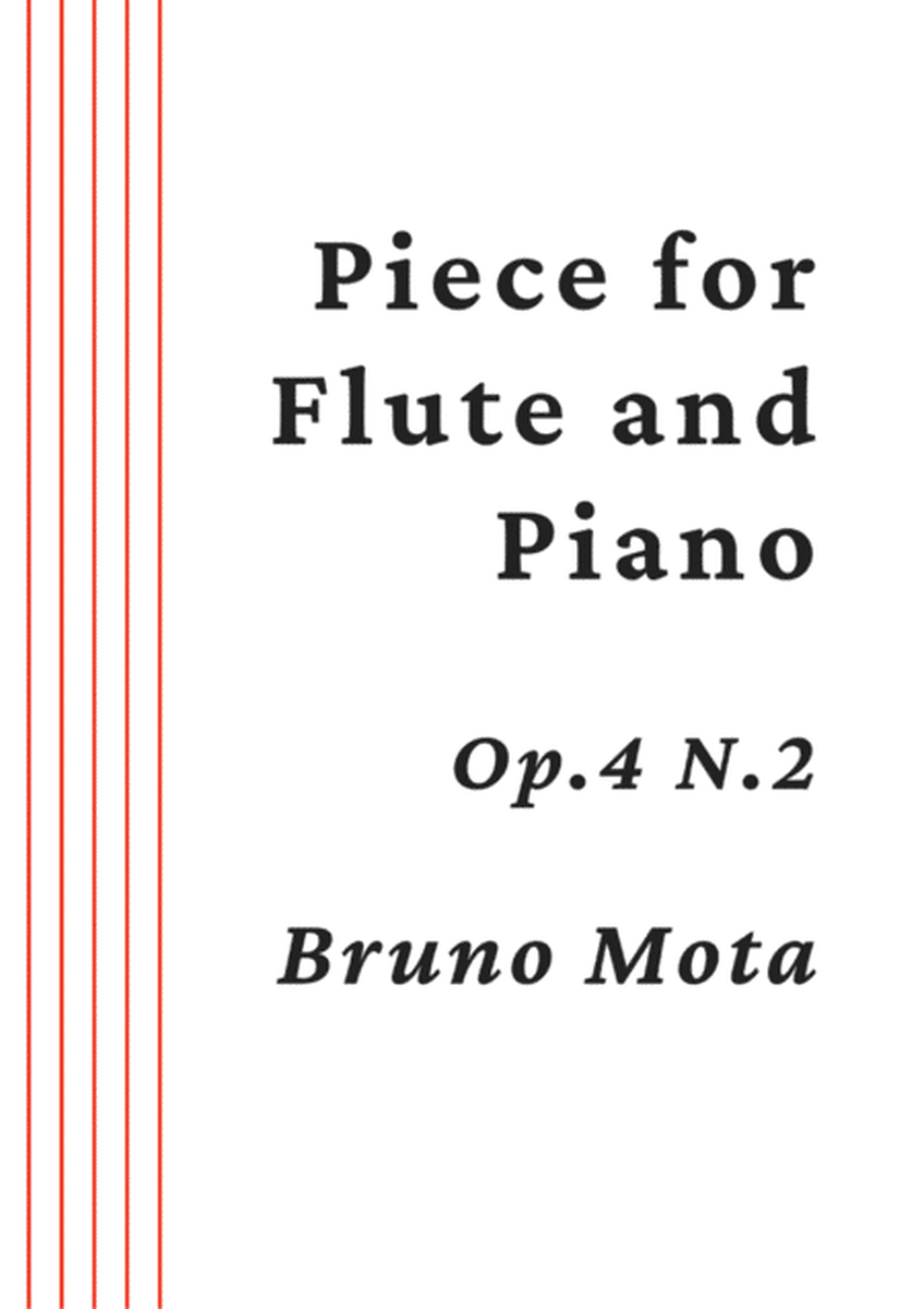 Piece for Flute and Piano Op.4 N.2 image number null