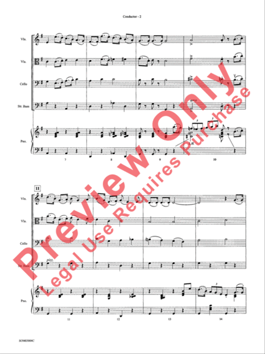 If I Only Had a Brain (from The Wizard of Oz) String Orchestra scores gallery preview page 5
