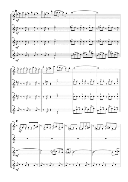Libertango for Flute Quartet image number null