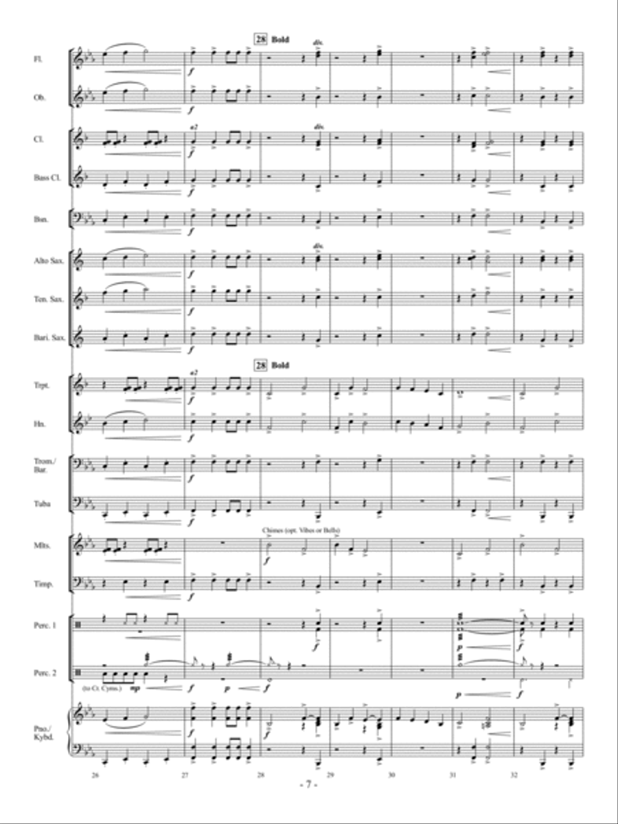 Escape From Krypton Escape From Krypton Concert Band scores gallery preview page 6