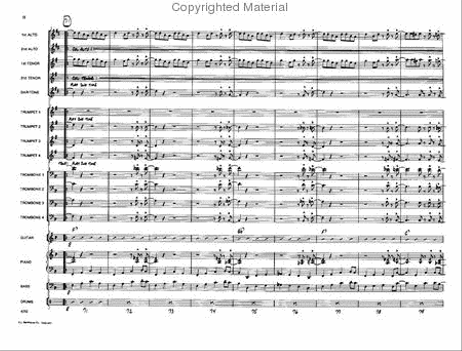 Bugle Boogie Blues Bugle Boogie Blues Jazz Ensemble scores gallery preview page 10