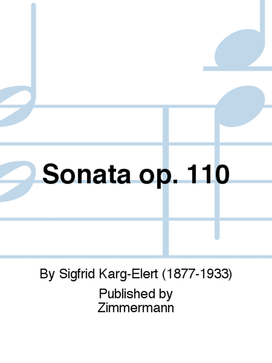 Sonata Op. 110