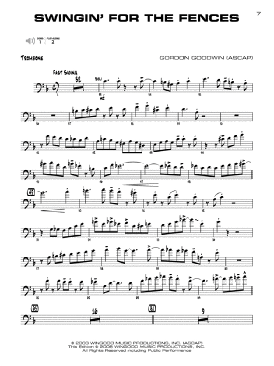 Big Phat Band - Trombone Baritone Horn scores gallery preview page 4