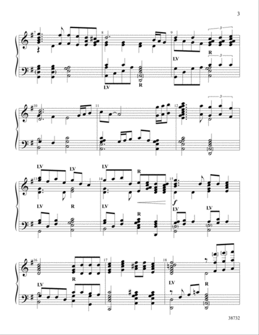 Jesus Is Mine Jesus Is Mine Handbell Choir scores gallery preview page 3