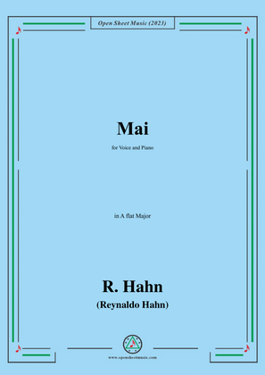 R. Hahn-Mai,in A flat Major