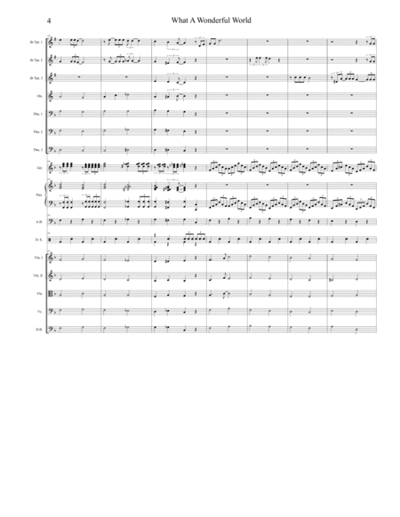 What A Wonderful World (Orchestra Score) image number null