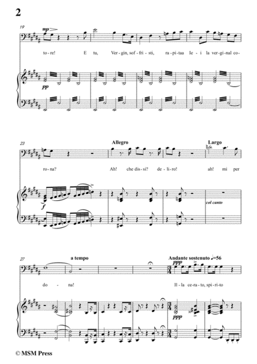 Verdi-Il lacerate spirito(A te l'estremo addio) in g sharp minor, for Voice and Piano image number null
