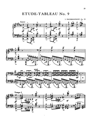 Rachmaninoff: Etudes Tableaux, Op. 33
