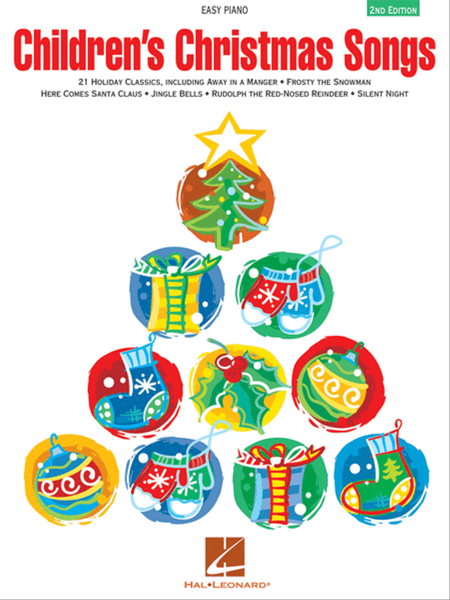 Children's Christmas Songs Easy Piano scores gallery preview page 1