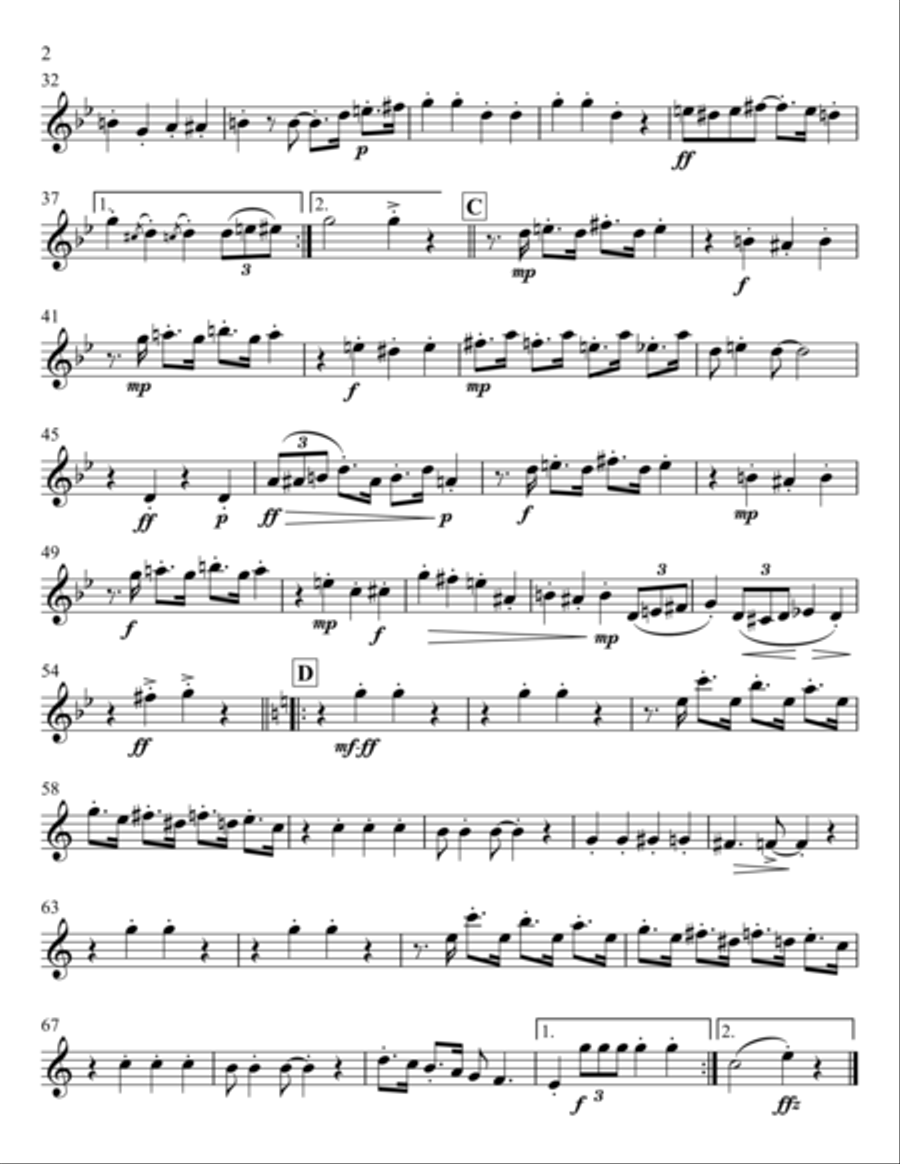 Rabbit's Foot Brass Quintet scores gallery preview page 6