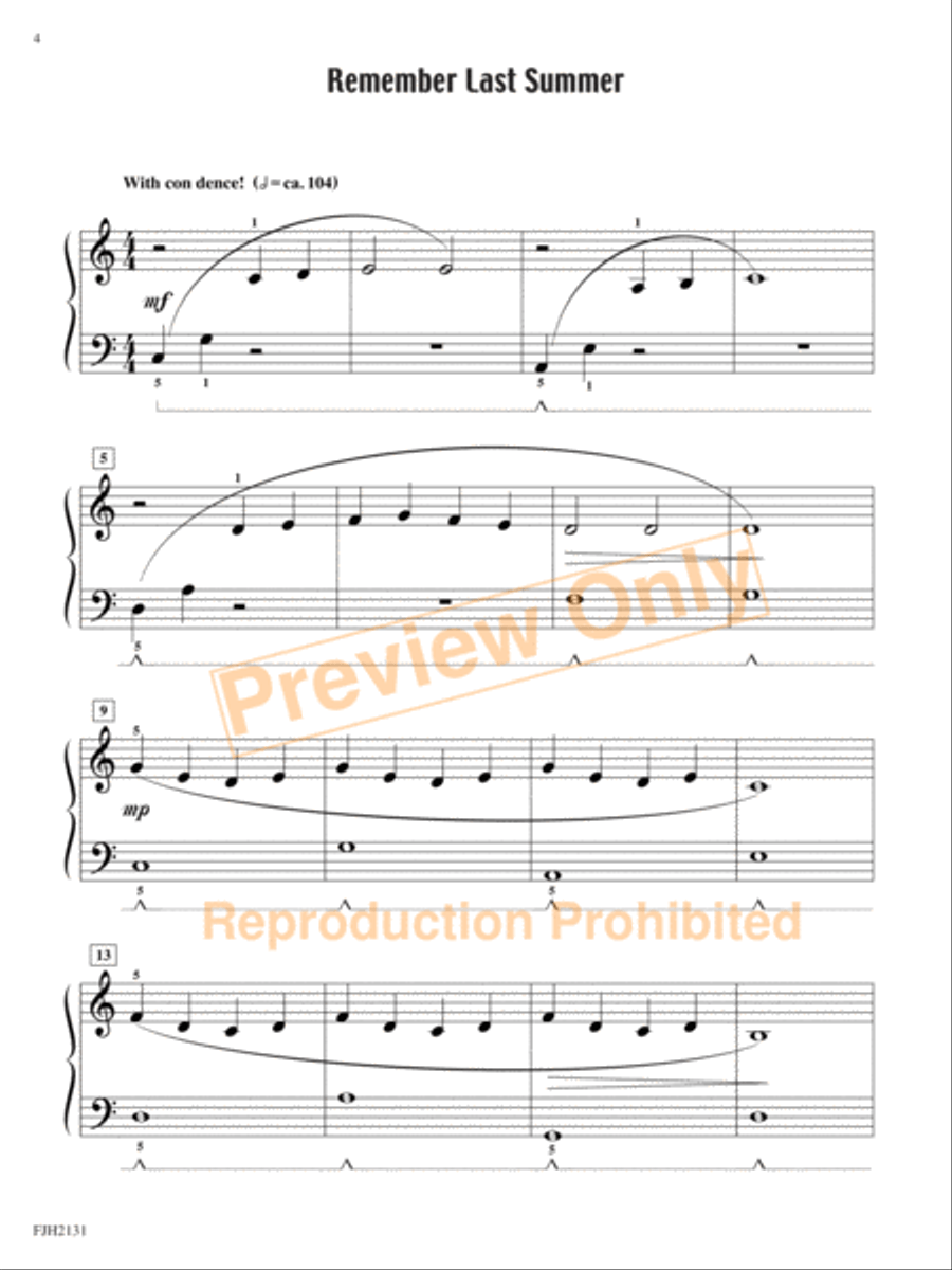 Bravissimo!, Book 2 Easy Piano scores gallery preview page 3