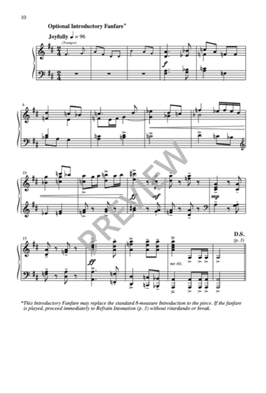 Franciscan Alleluia Franciscan Alleluia 4-Part scores gallery preview page 11