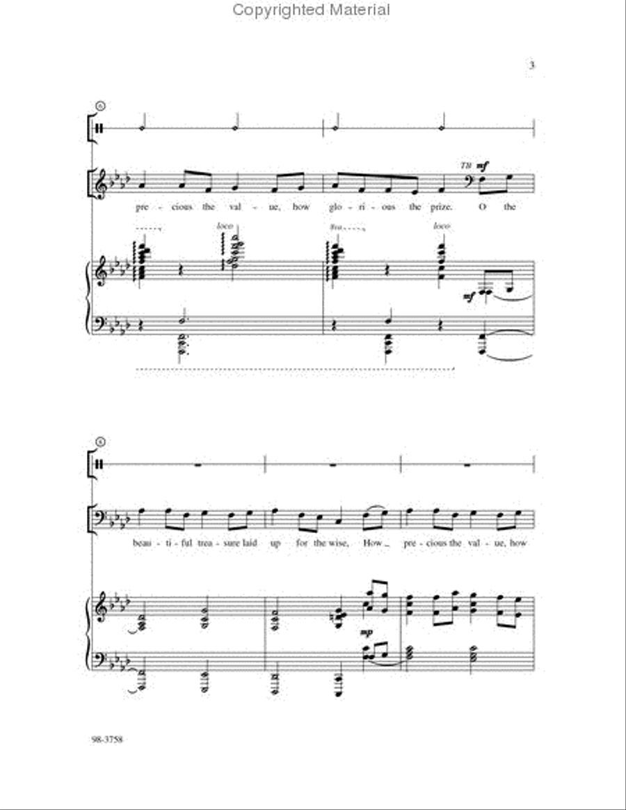The Beautiful Treasure 4-Part scores gallery preview page 3