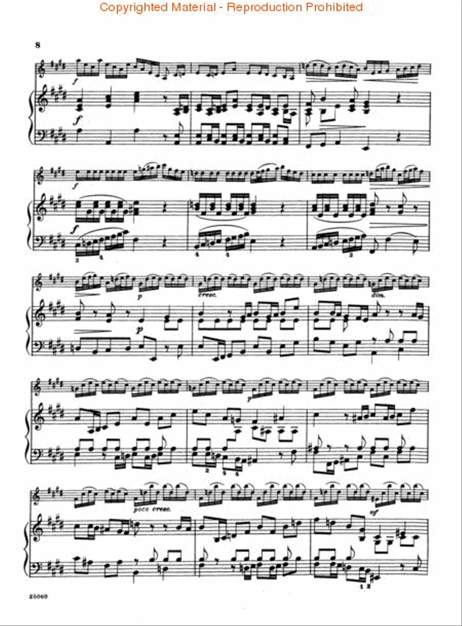 Concerto in E Major Concerto in E Major Orchestra scores gallery preview page 3