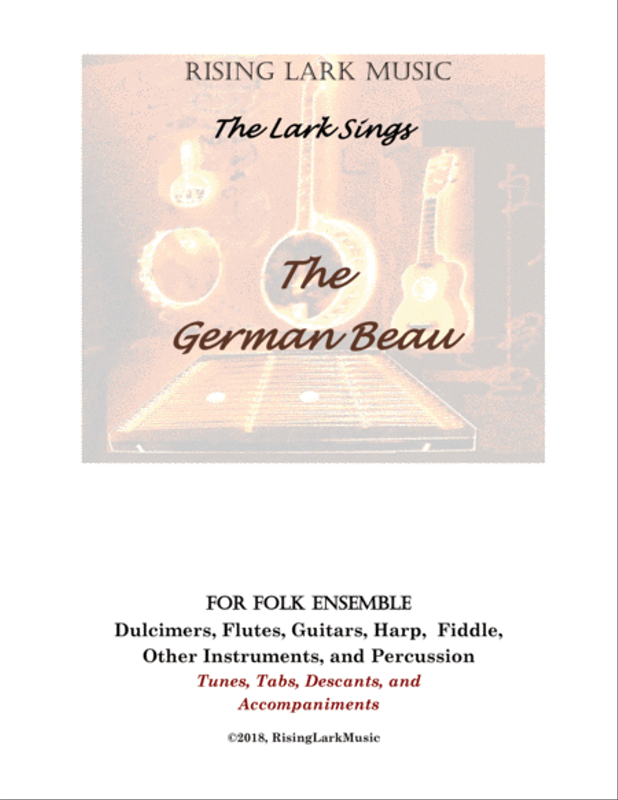 The German Beau: A Country Dance Large Ensemble scores gallery preview page 1