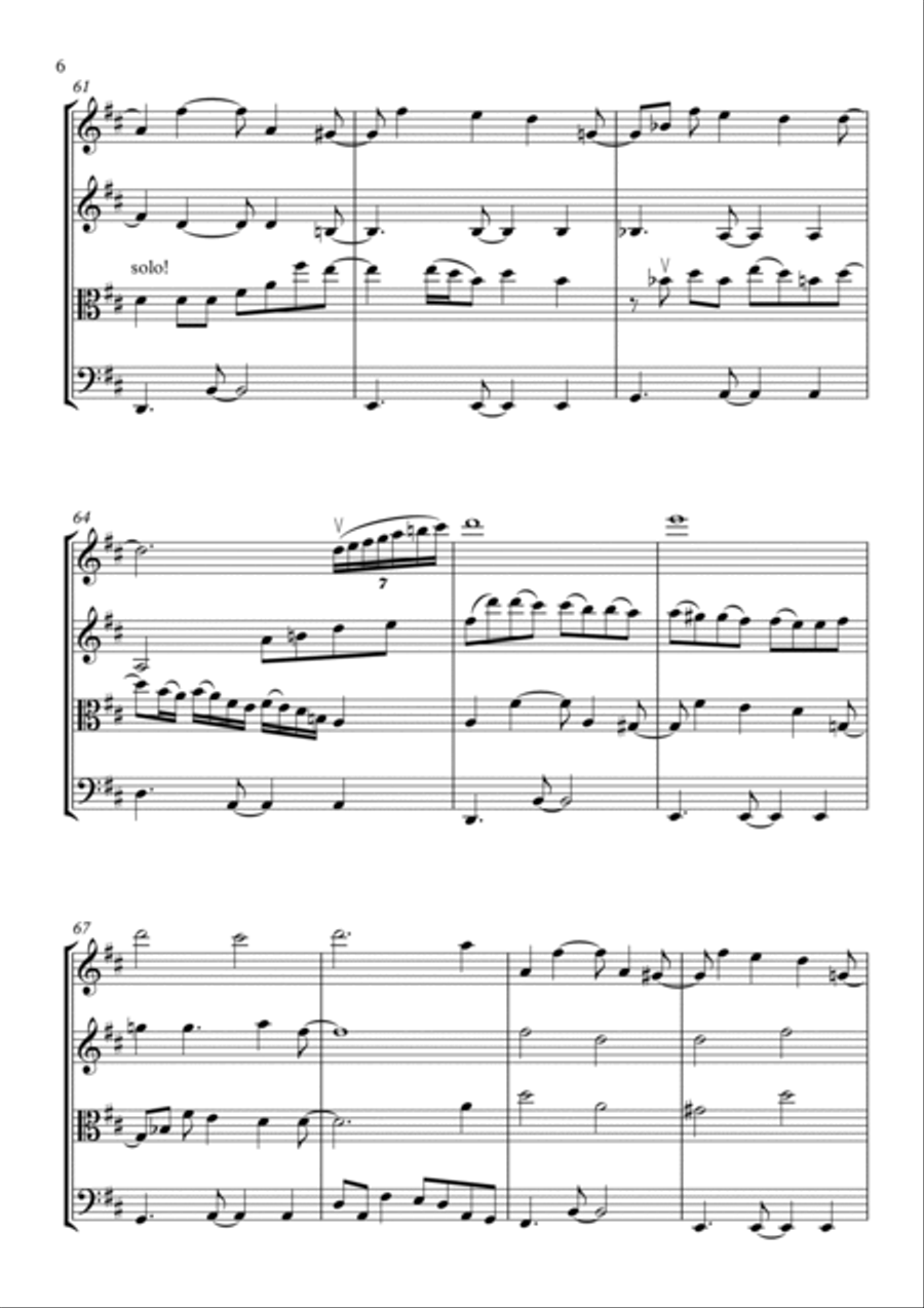 Everything String Quartet scores gallery preview page 6