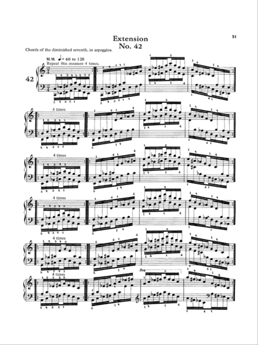 Hanon: The Virtuoso Pianist (Volume II) Piano Solo scores gallery preview page 1