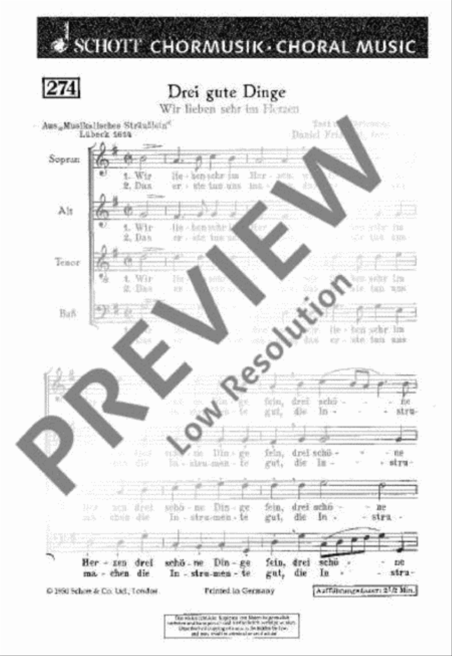 Drei gute Dinge 4-Part scores gallery preview page 2