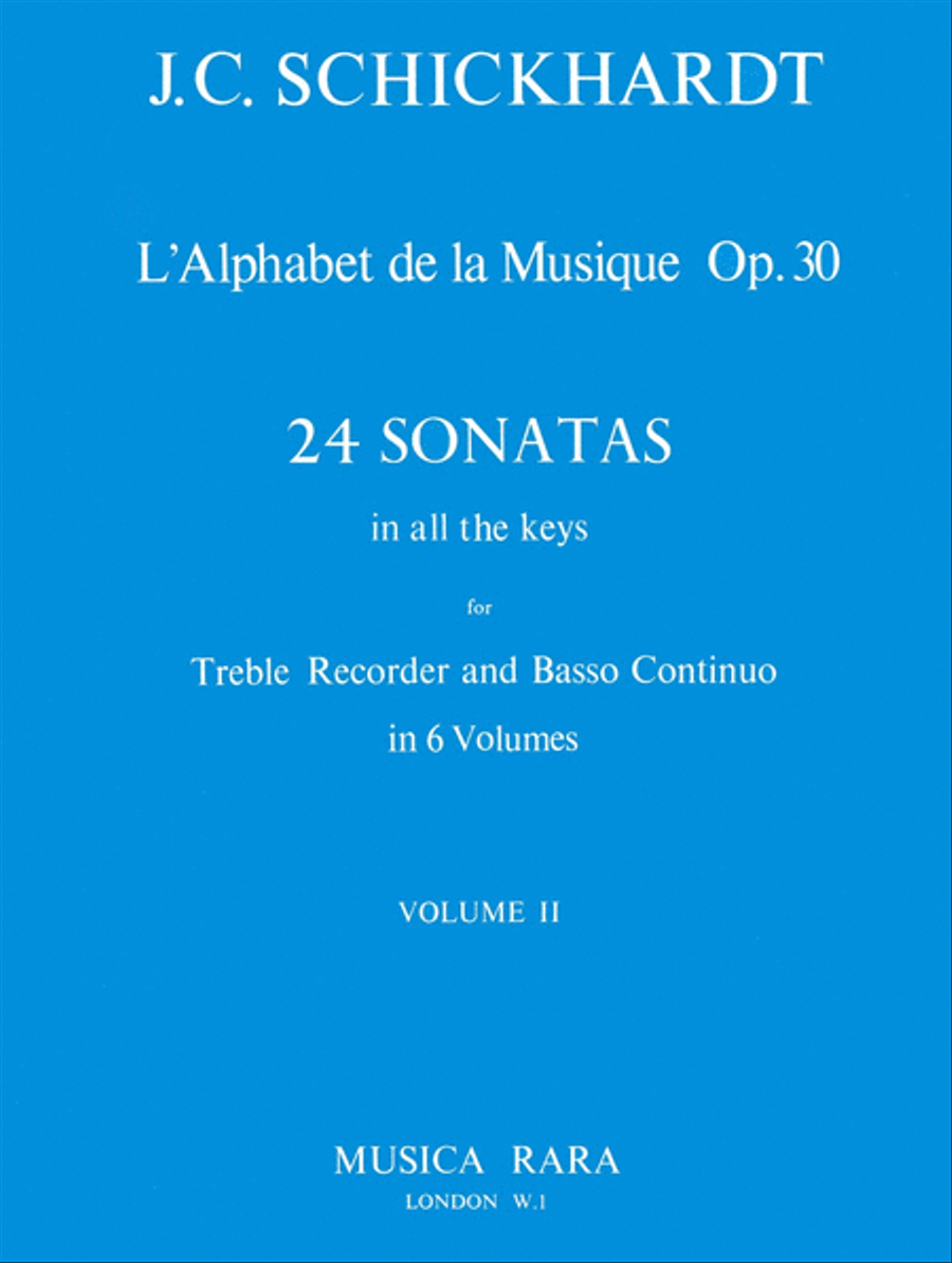 L'Alphabet de la Musique Op. 30 Recorder scores gallery preview page 1