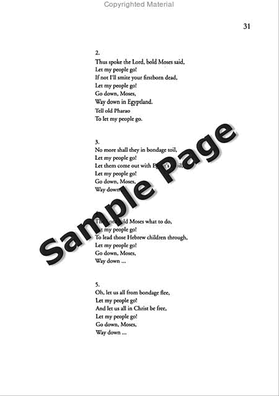 Best of Spirituals & Gospels Acoustic Guitar scores gallery preview page 32