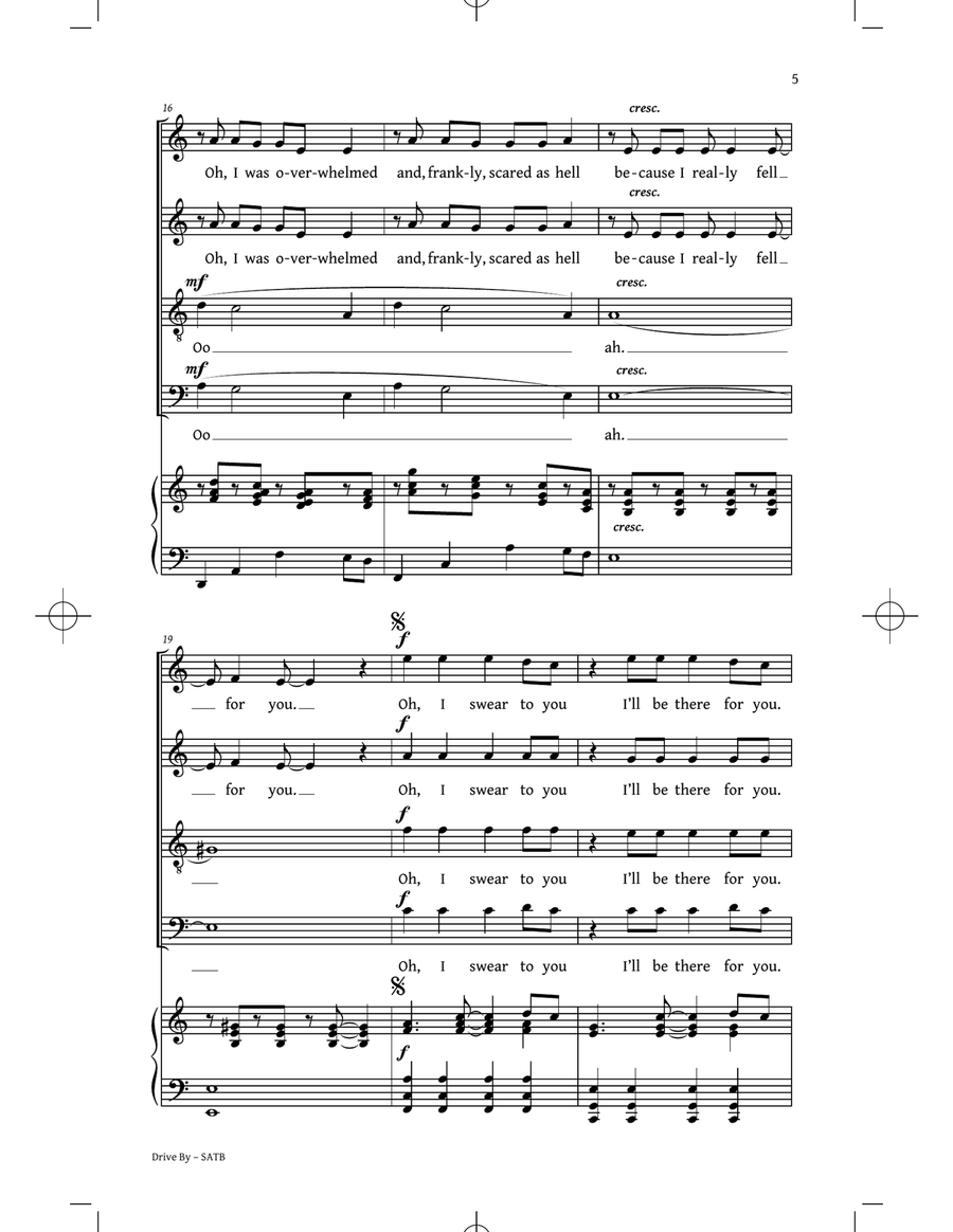 Drive By 4-Part scores gallery preview page 4