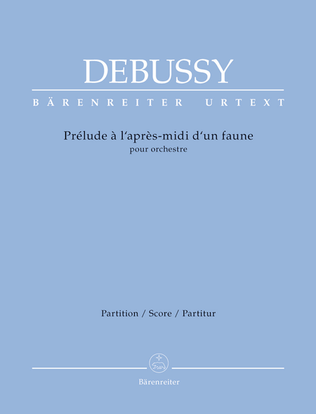 Book cover for Prelude a l'apres-midi d'un faune for Orchestra