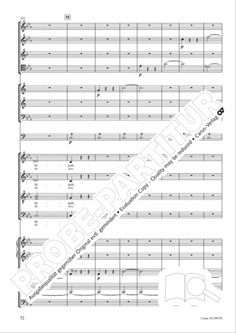 Schicksalslied, Op. 54 Choir scores gallery preview page 53