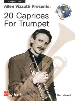 Book cover for 20 Caprices for Trumpet