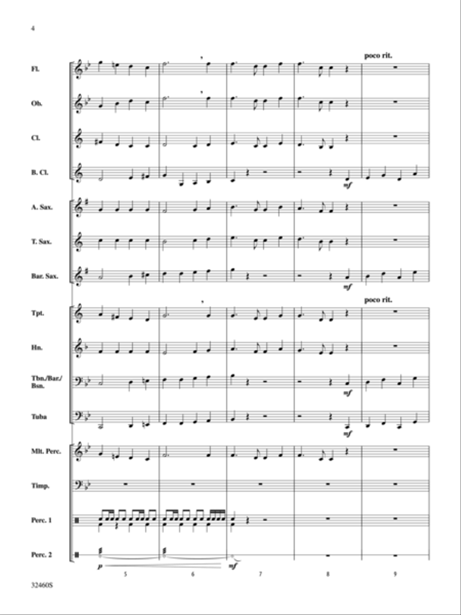 Freedom Finale Concert Band scores gallery preview page 3