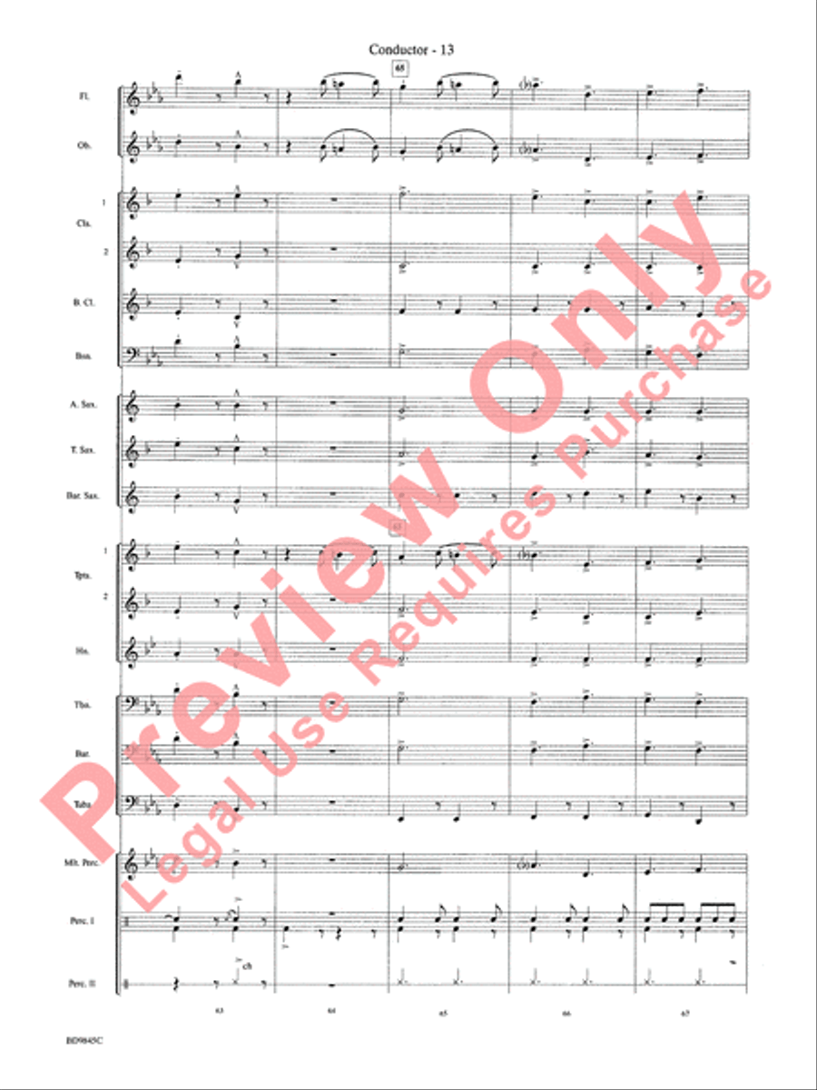 The Washington Post March Concert Band scores gallery preview page 16