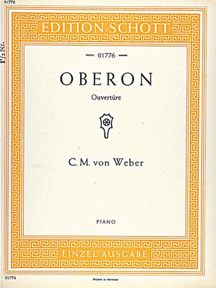Oberon Overture Piano