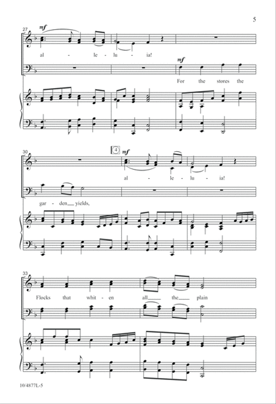 Praise to God, Immortal Praise 4-Part scores gallery preview page 5