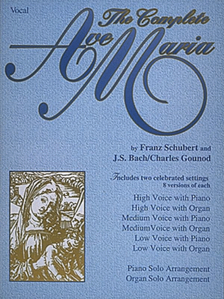 Book cover for The Complete Ave Maria