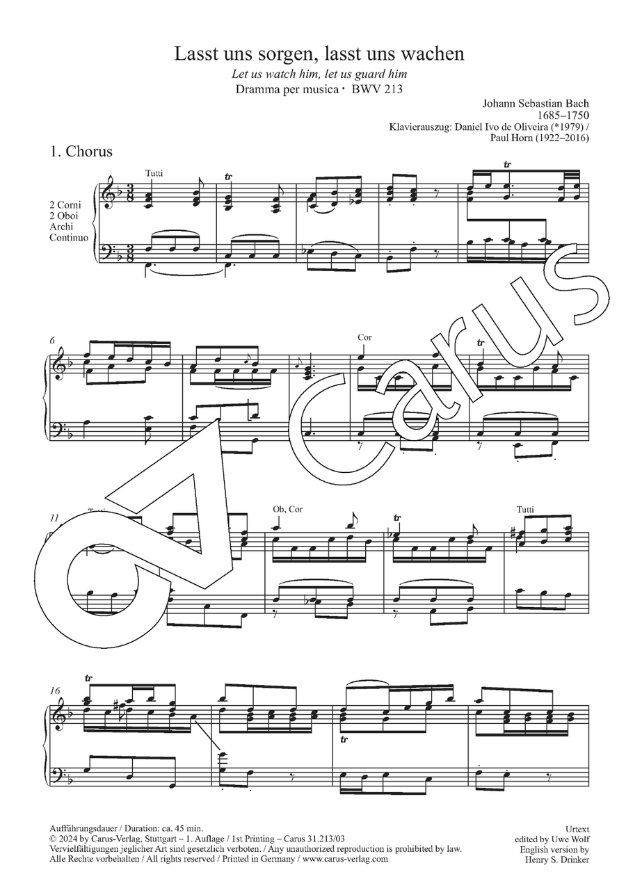 Let us watch him, let us guard him 4-Part scores gallery preview page 5