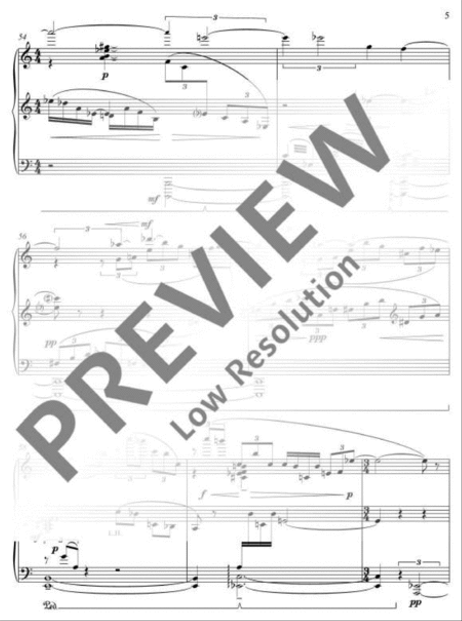 Notte Oscura Piano Solo scores gallery preview page 8