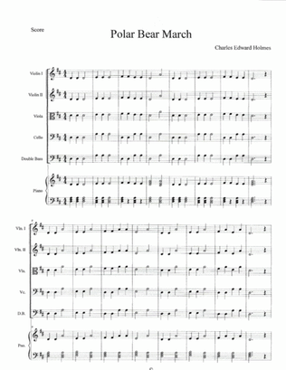 Polar Bear March--String Ochestra Set