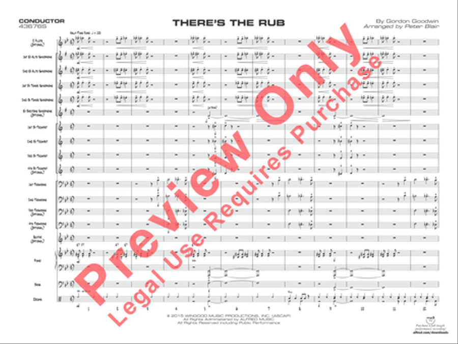 There's the Rub There's the Rub Jazz Ensemble scores gallery preview page 2