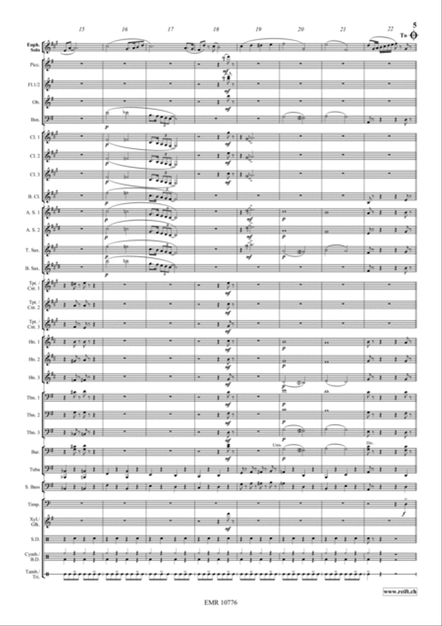 Concerto Piccolo Concert Band scores gallery preview page 5