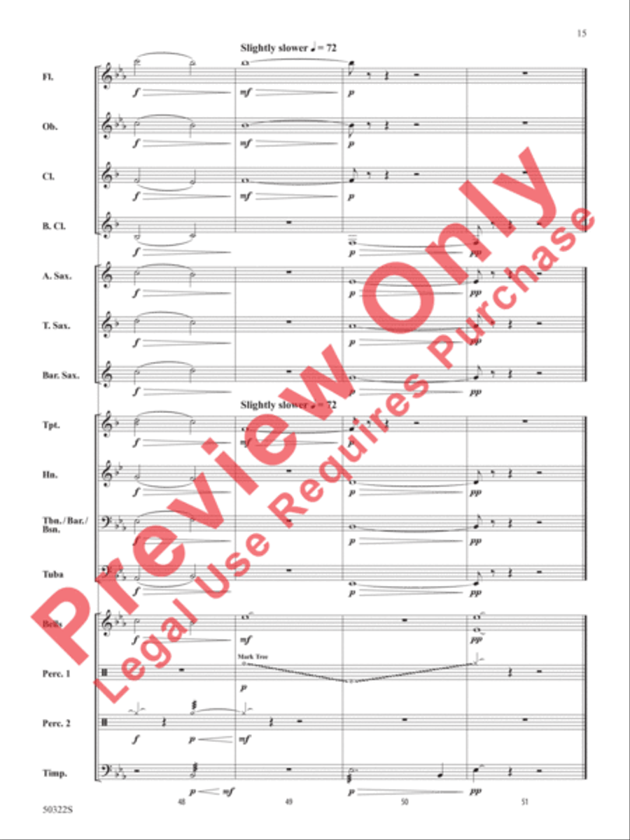 A Scottish Hymn A Scottish Hymn Concert Band scores gallery preview page 16