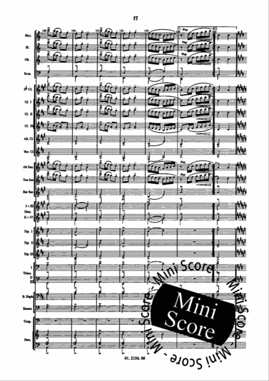 The Rakes Of Mellow The Rakes Of Mellow Concert Band scores gallery preview page 21