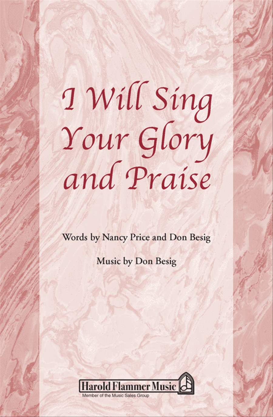 I Will Sing Your Glory and Praise 4-Part scores gallery preview page 1