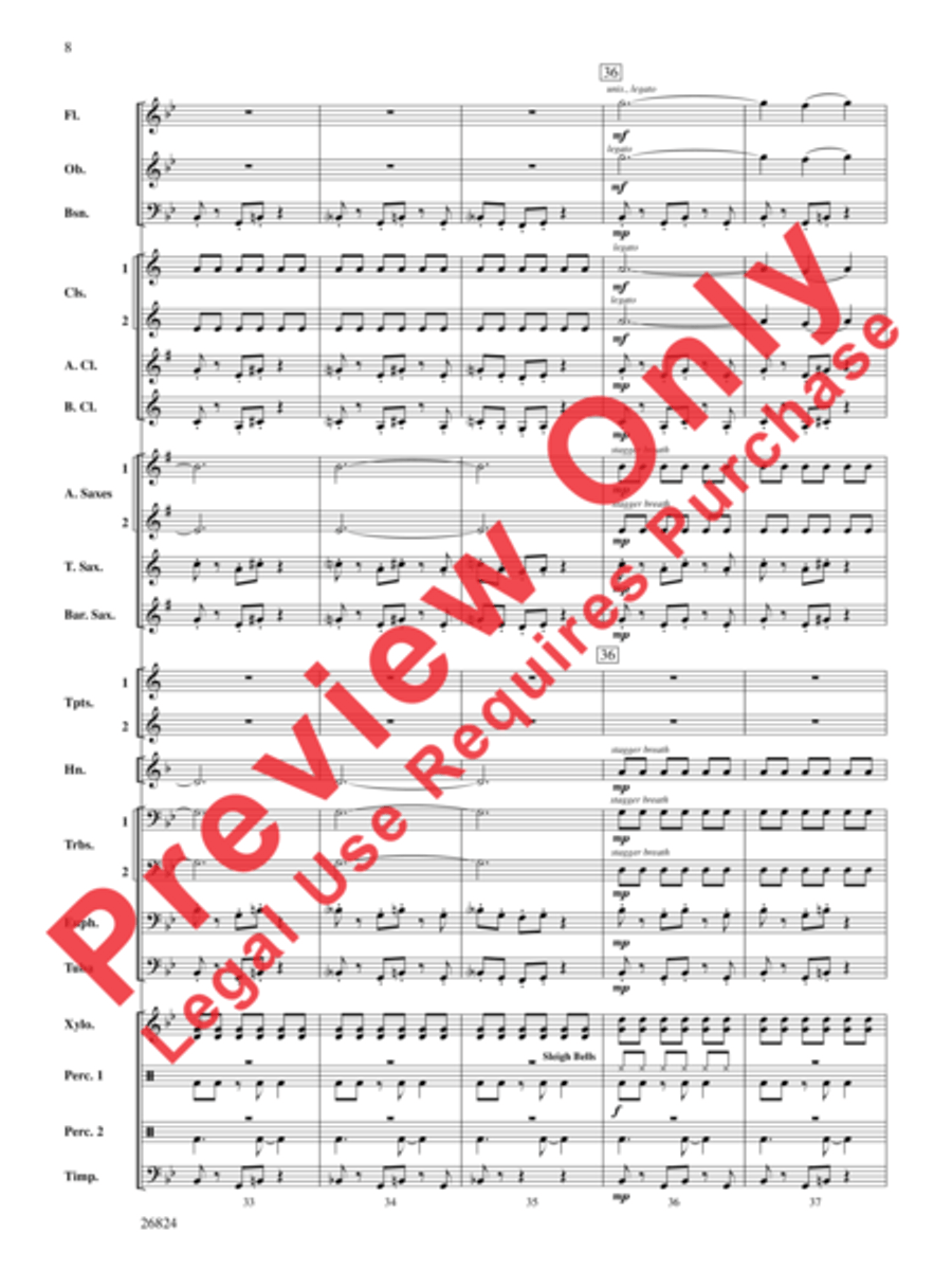 Contraption Concert Band scores gallery preview page 9
