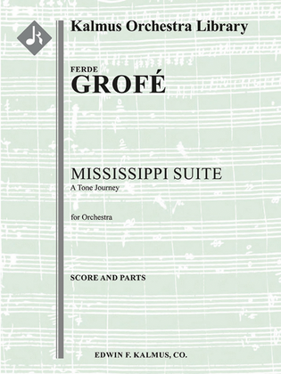 Book cover for Mississippi Suite, A Tone Journey